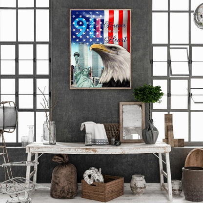 911 - Full Square Drill Diamond Painting 40*50CM
