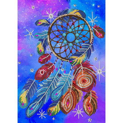 Dreamcatcher - Special Shaped Drill Diamond Painting 30*40cm