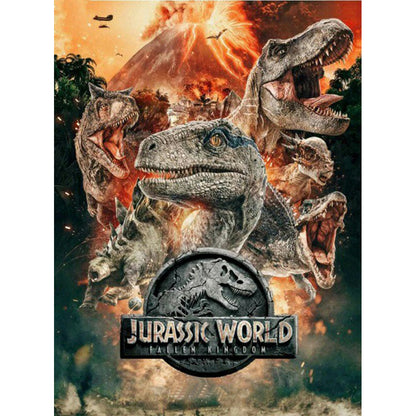 Jurassic Corporation - Full Round Drill Diamond Painting 40*50CM