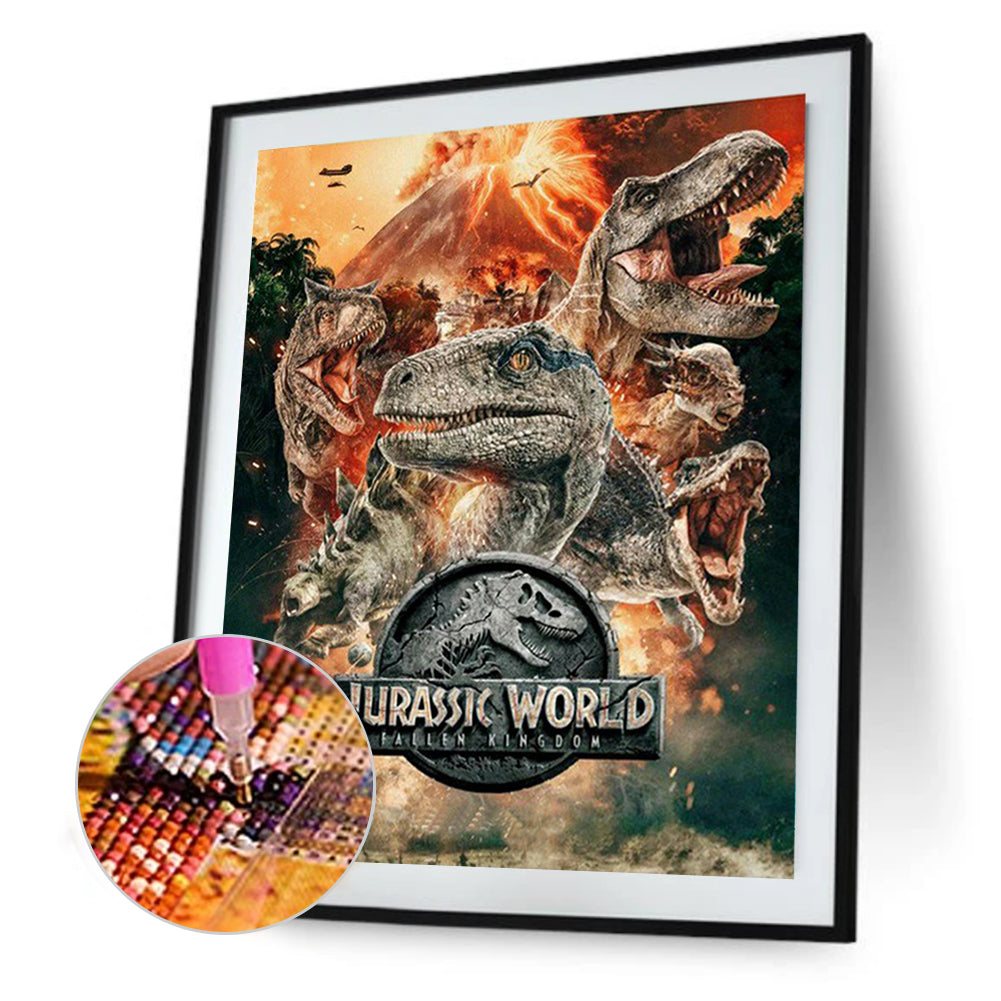 Jurassic Corporation - Full Round Drill Diamond Painting 40*50CM