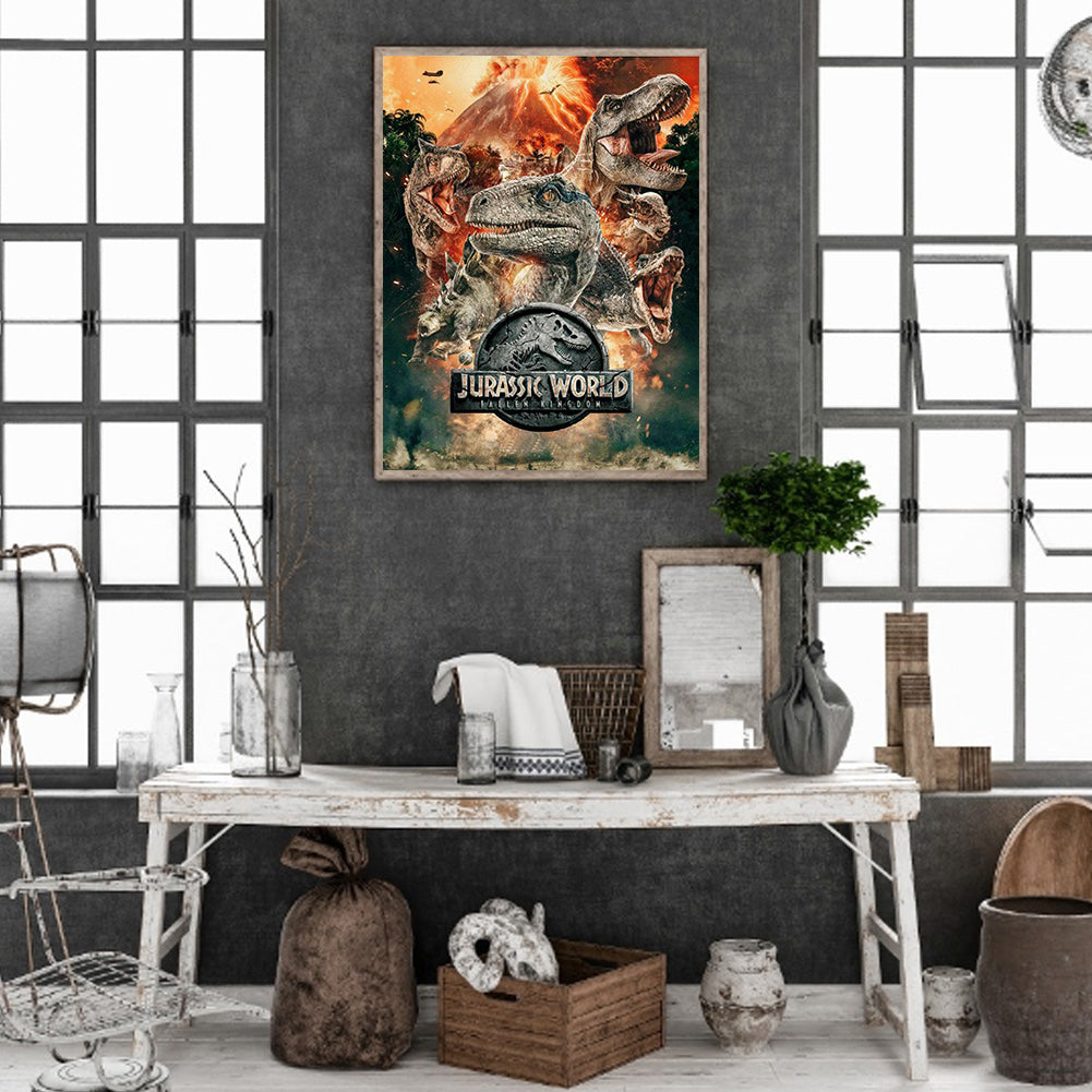 Jurassic Corporation - Full Round Drill Diamond Painting 40*50CM