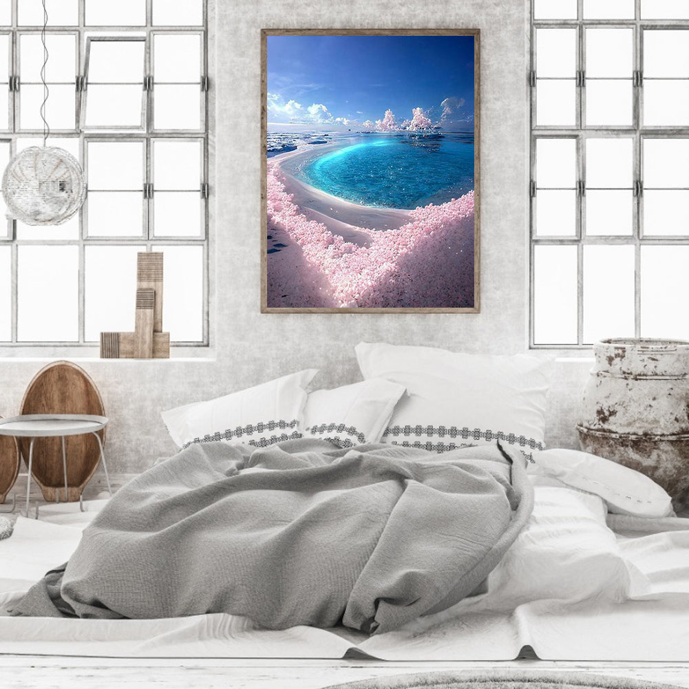 Romantic Seaside - Full Round Drill Diamond Painting 40*50CM