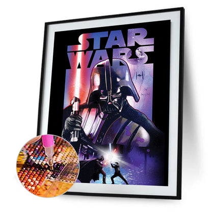 Star Wars: Darth Vader - Full Round Drill Diamond Painting 40*50CM