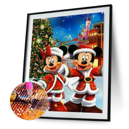 Disney Mickey And Minnie Mouse - Full Square Drill Diamond Painting 40*50CM