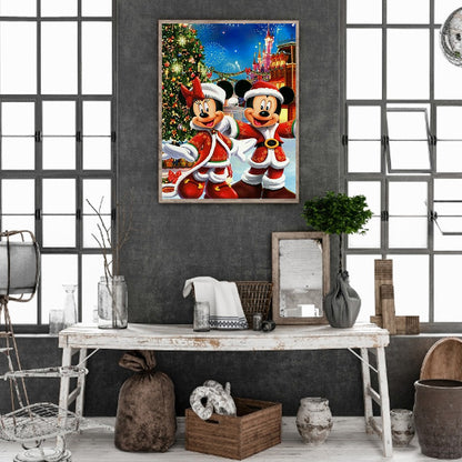 Disney Mickey And Minnie Mouse - Full Square Drill Diamond Painting 40*50CM