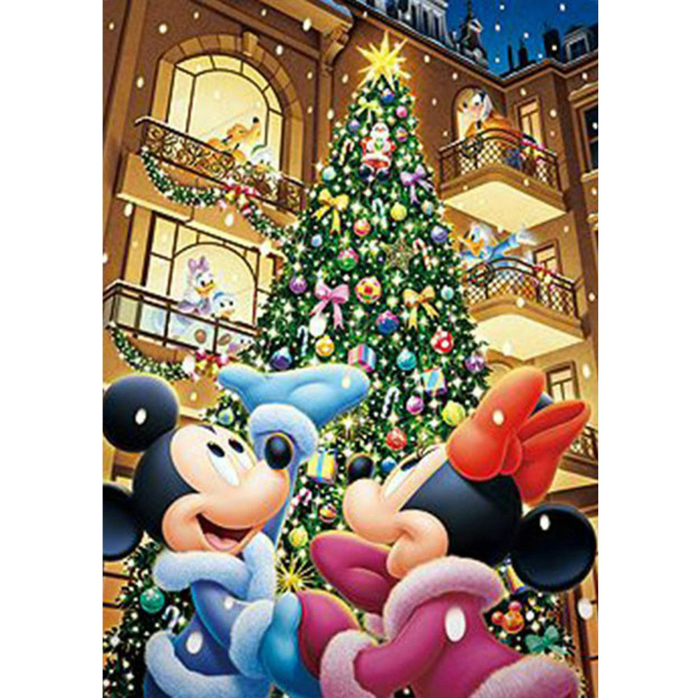 Disney Mickey And Minnie Mouse - Full Square Drill Diamond Painting 40*50CM