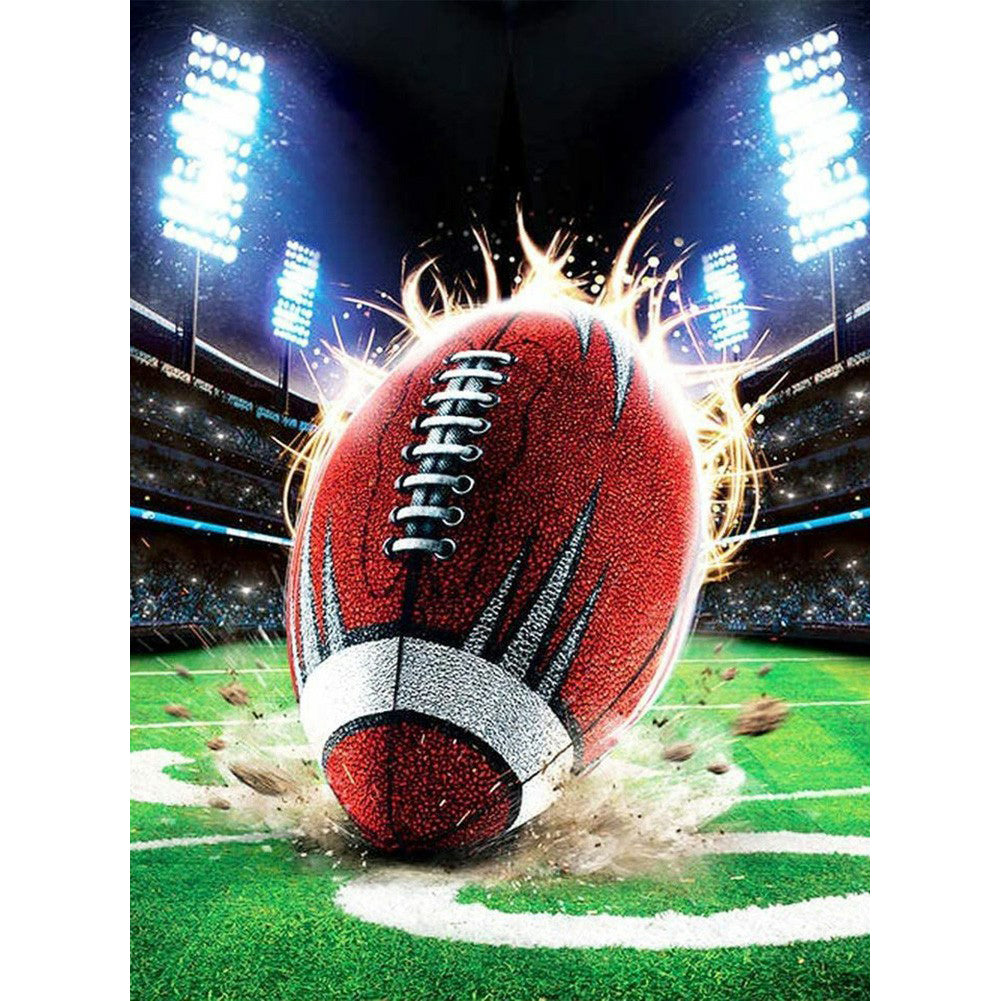 Football - Full Square Drill Diamond Painting 40*50CM