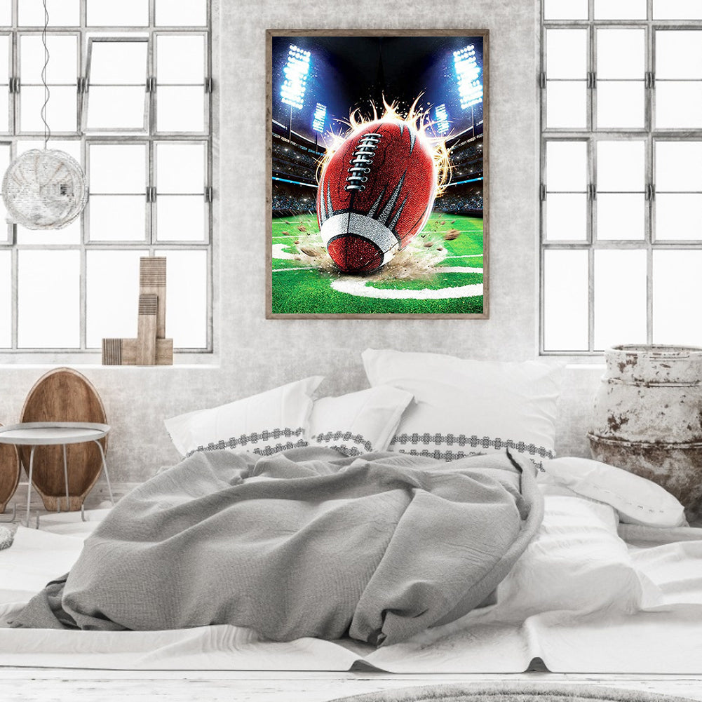 Football - Full Square Drill Diamond Painting 40*50CM