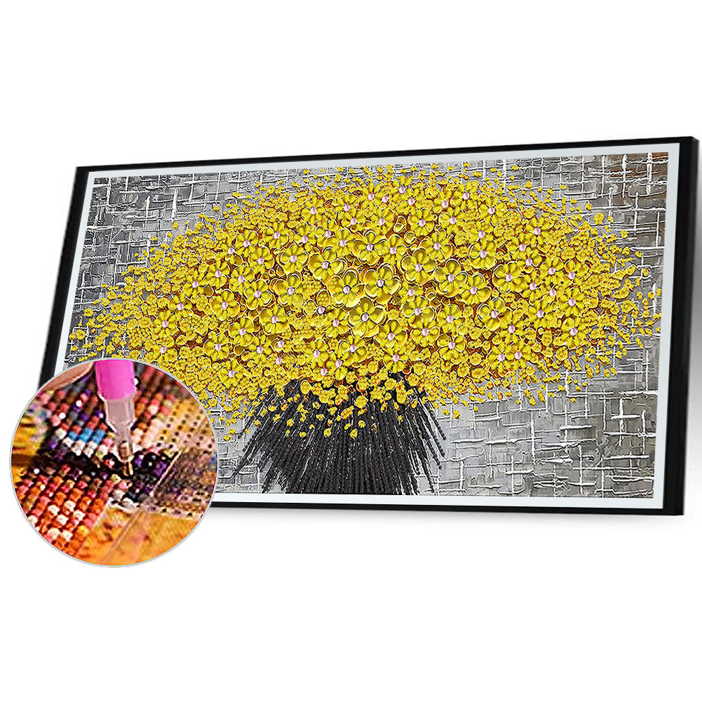 Artistic Bouquet - Special Shaped Drill Diamond Painting 60*30CM