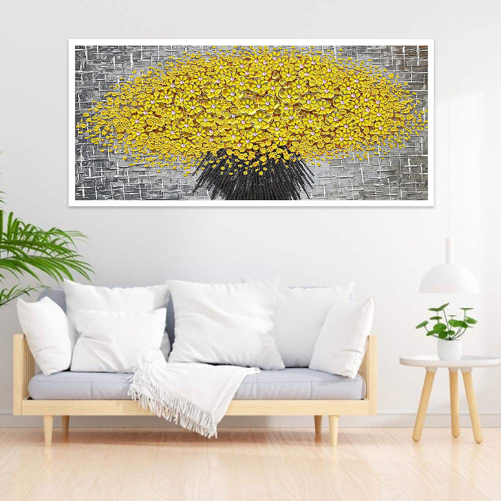 Artistic Bouquet - Special Shaped Drill Diamond Painting 60*30CM