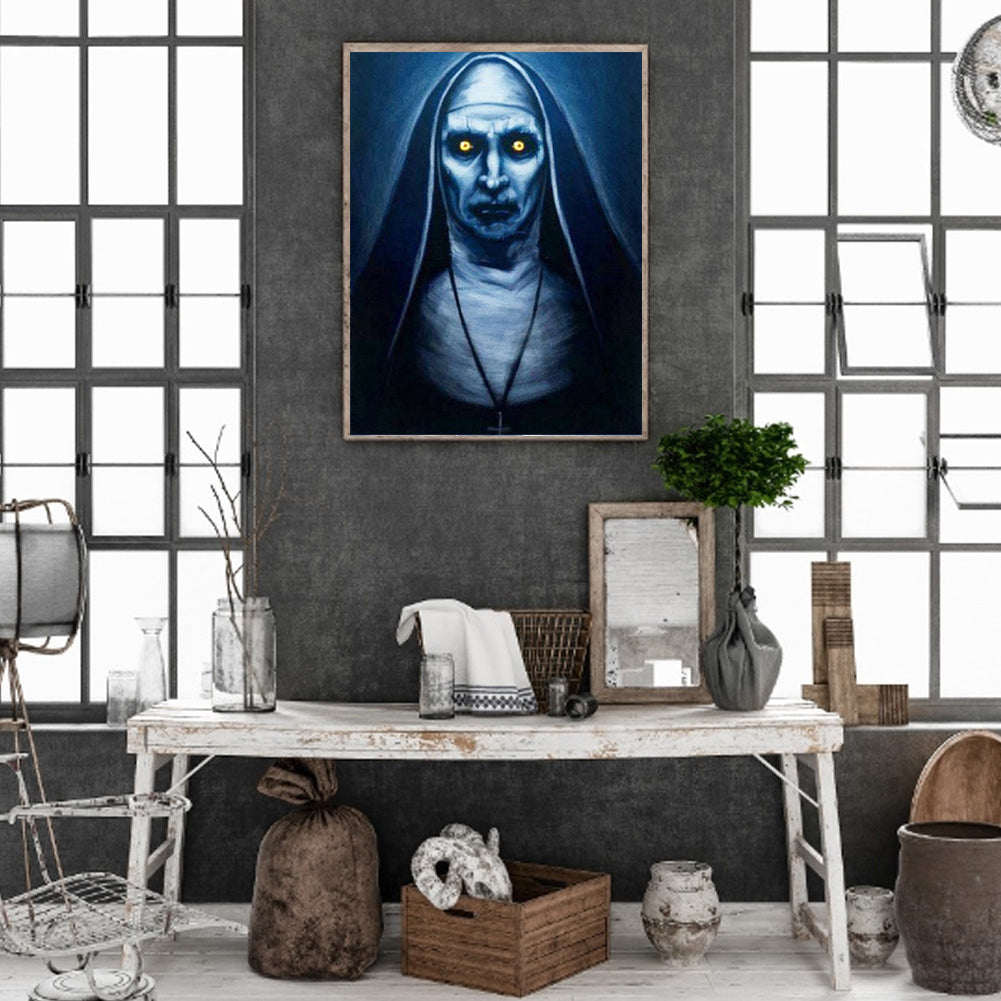 Devil Saint - Full Square Drill Diamond Painting 30*40CM