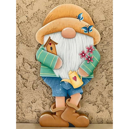 Gingerbread Man Gnome - Full Square Drill Diamond Painting 30*40CM