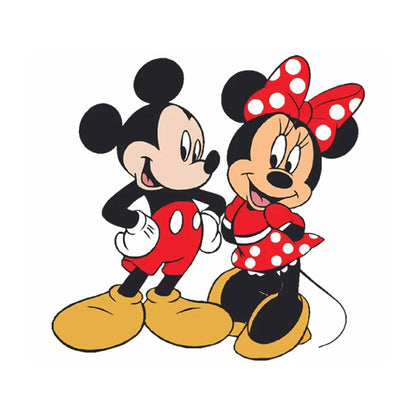 Mickey Mouse 40*40CM(Canvas) Full Square Drill Diamond Painting