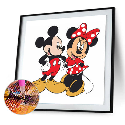 Mickey Mouse 40*40CM(Canvas) Full Square Drill Diamond Painting