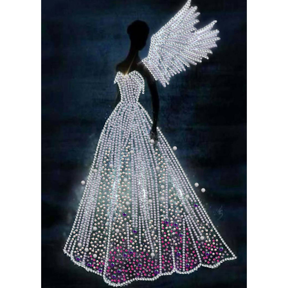 Angel - Special Shaped Drill Diamond Painting 30*40CM