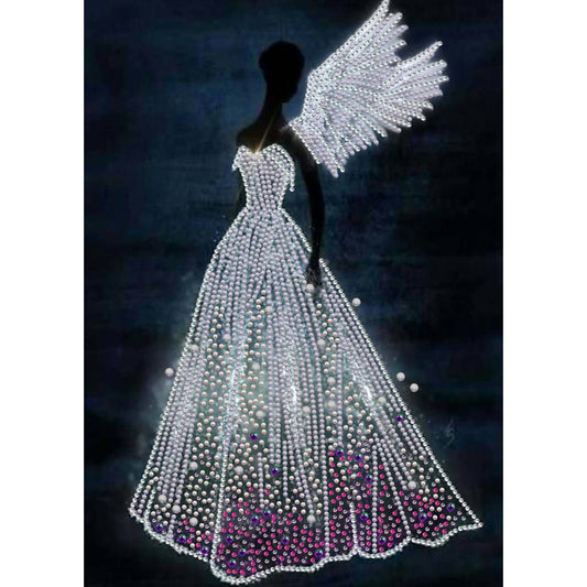 Angel - Special Shaped Drill Diamond Painting 30*40CM