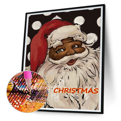 Santa Claus - Full Round Drill Diamond Painting 30*40CM