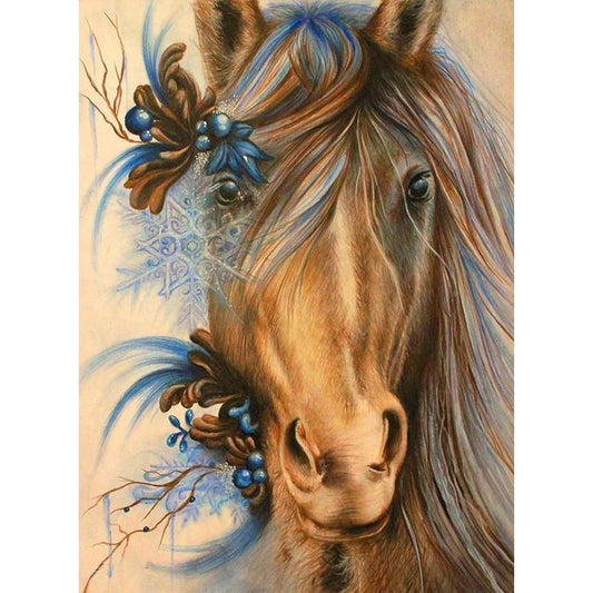 Horse - Full Round Drill Diamond Painting 40*50CM