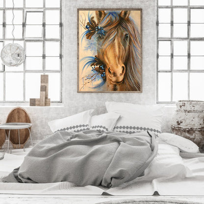 Horse - Full Round Drill Diamond Painting 40*50CM