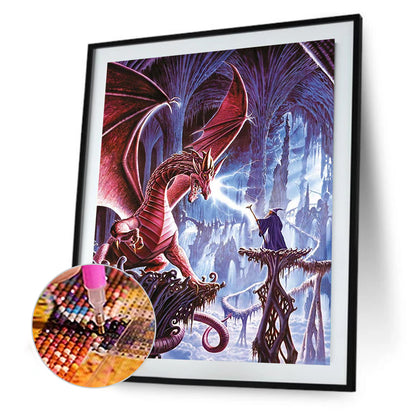 Pterosaur - Full Round Drill Diamond Painting 40*50CM