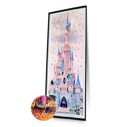 Castle - Special Shaped Drill Diamond Painting 30*60CM