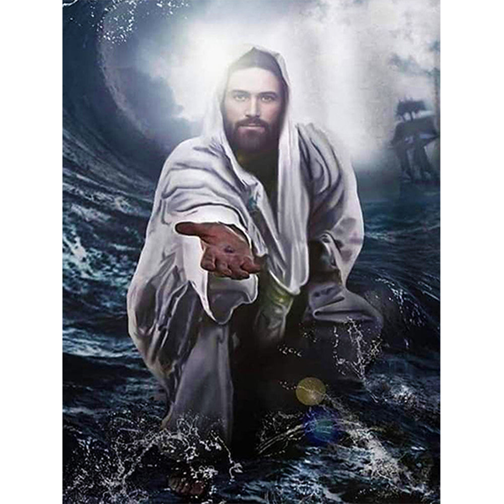 Religion - Full Square Drill Diamond Painting 50*60CM