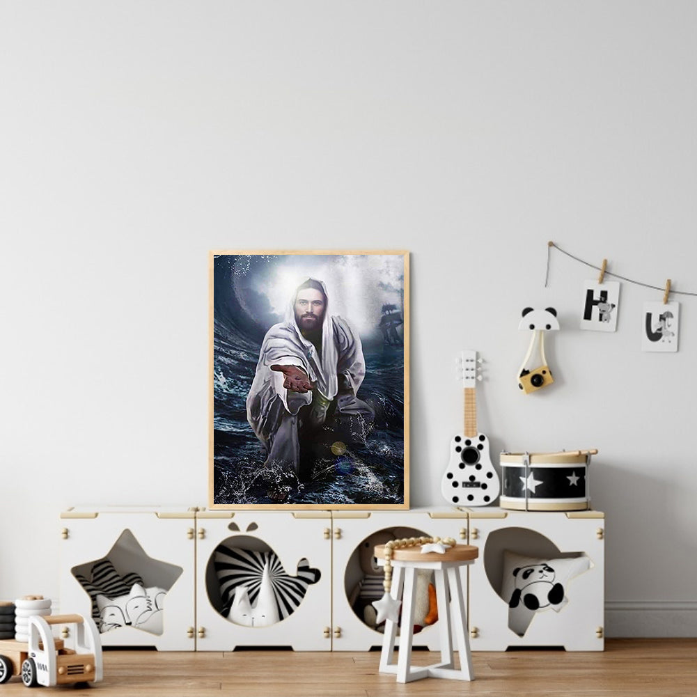 Religion - Full Square Drill Diamond Painting 50*60CM