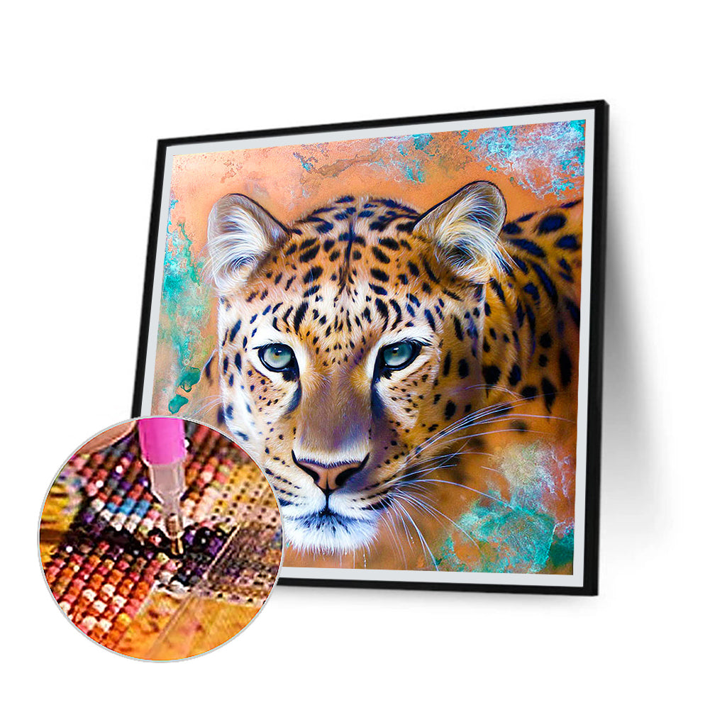 Leopard - Full Round Drill Diamond Painting 40*40CM