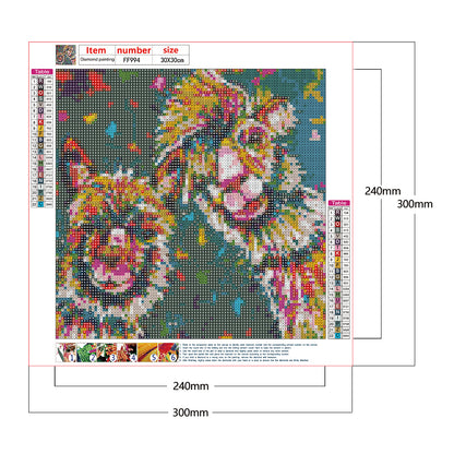 Alpaca - Full Square Drill Diamond Painting 30*30CM