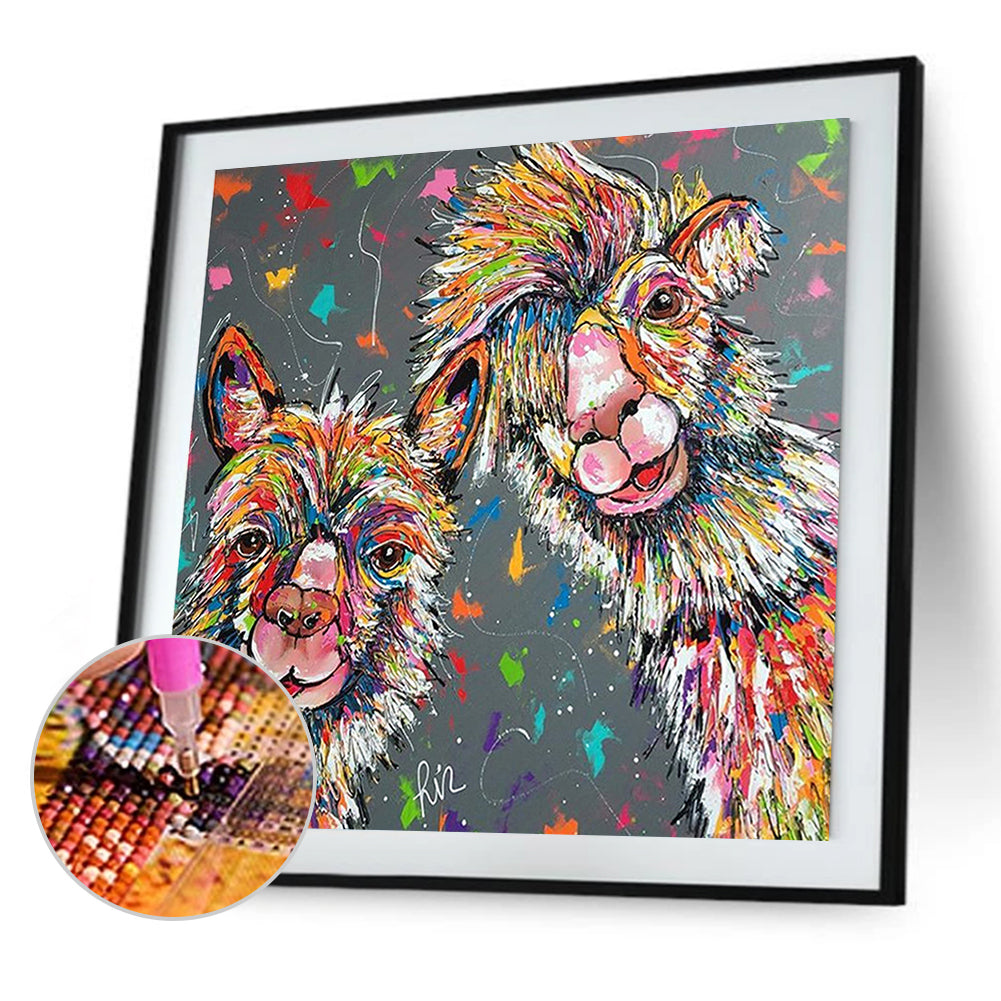 Alpaca - Full Square Drill Diamond Painting 30*30CM