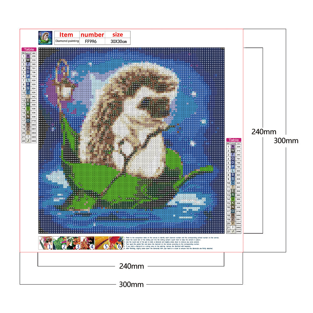 Hedgehog - Full Square Drill Diamond Painting 30*30CM