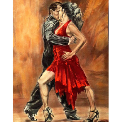 Drunken Tango - Full Round Drill Diamond Painting 30*40CM