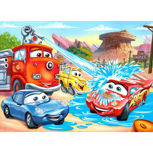 Cars - Full Square Drill Diamond Painting 40*30CM