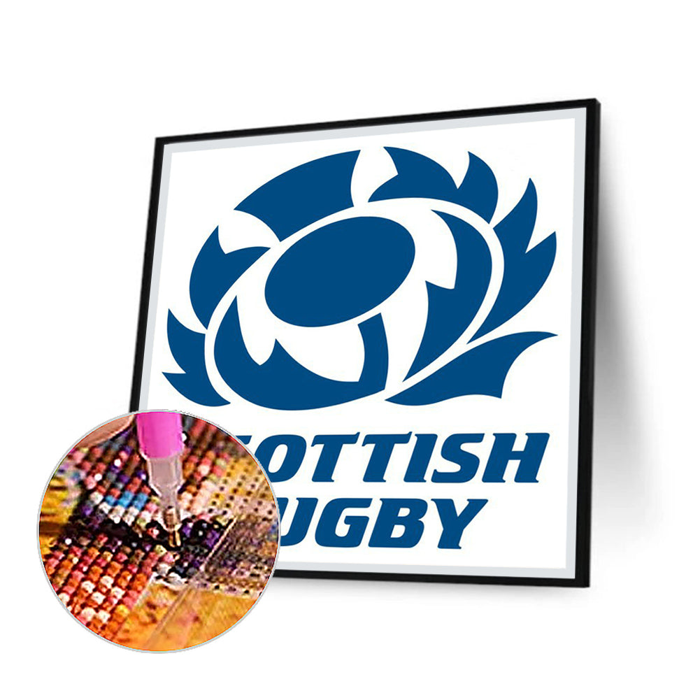 Scottish Rugby Union - Full Round Drill Diamond Painting 30*30CM