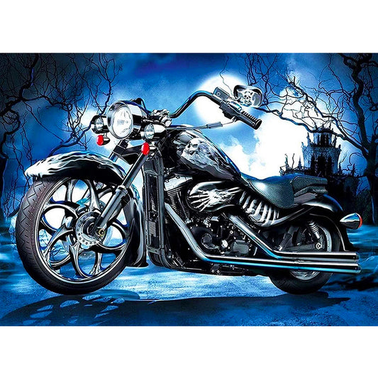 Motorcycle - Full Square Drill Diamond Painting 40*30CM