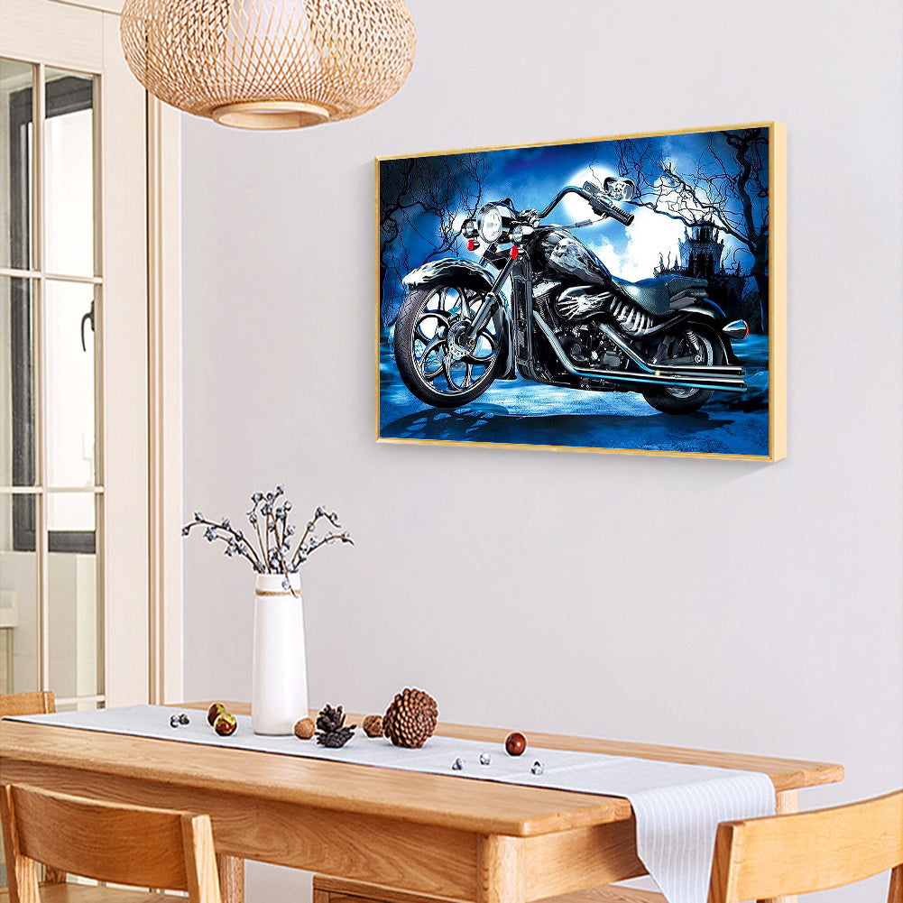 Motorcycle - Full Square Drill Diamond Painting 40*30CM