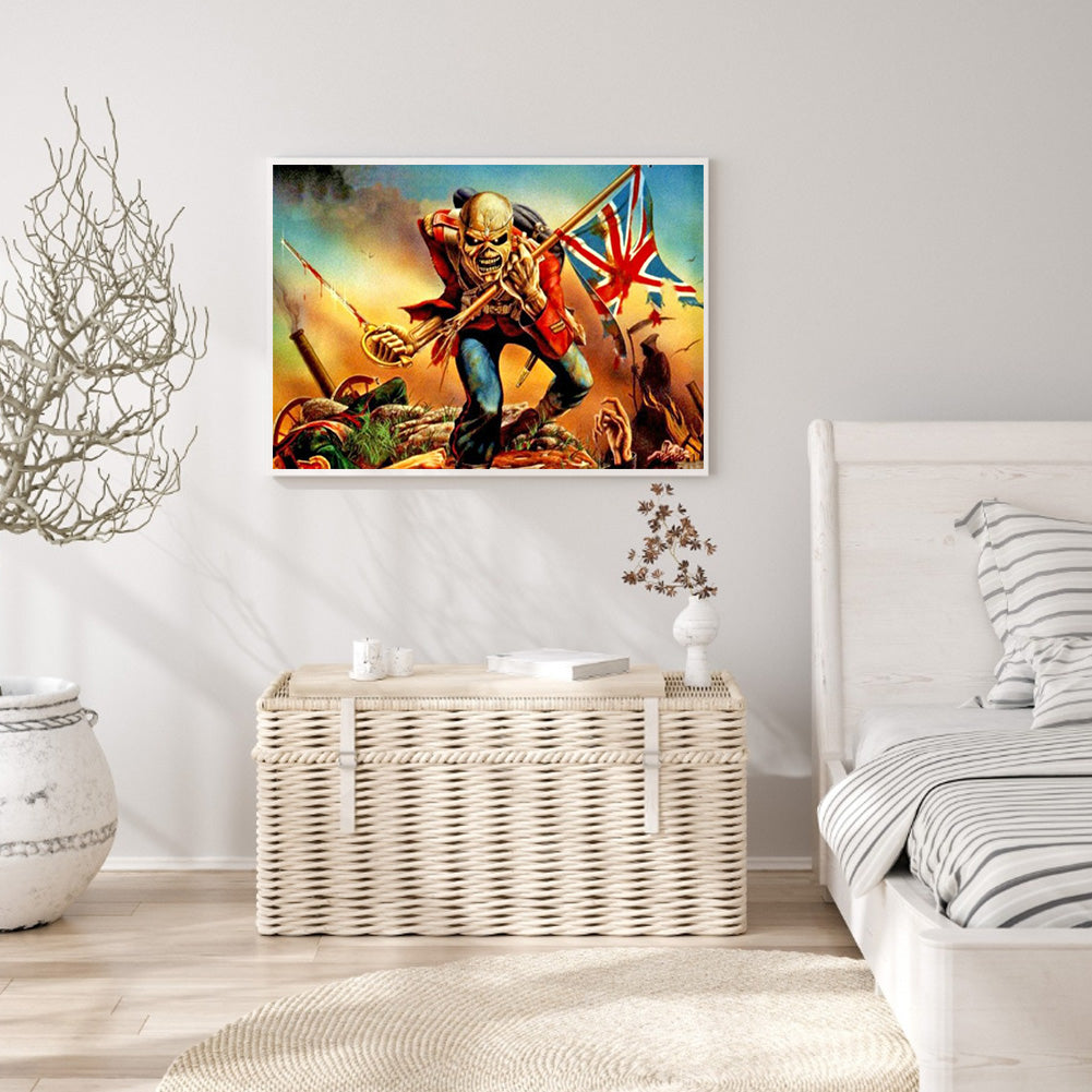Eddie - Full Round Drill Diamond Painting 40*30CM