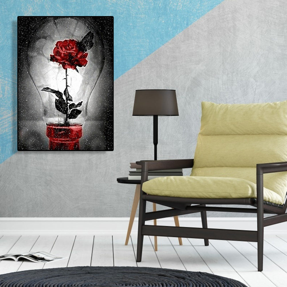 Rose - Full Round Drill Diamond Painting 40*50CM