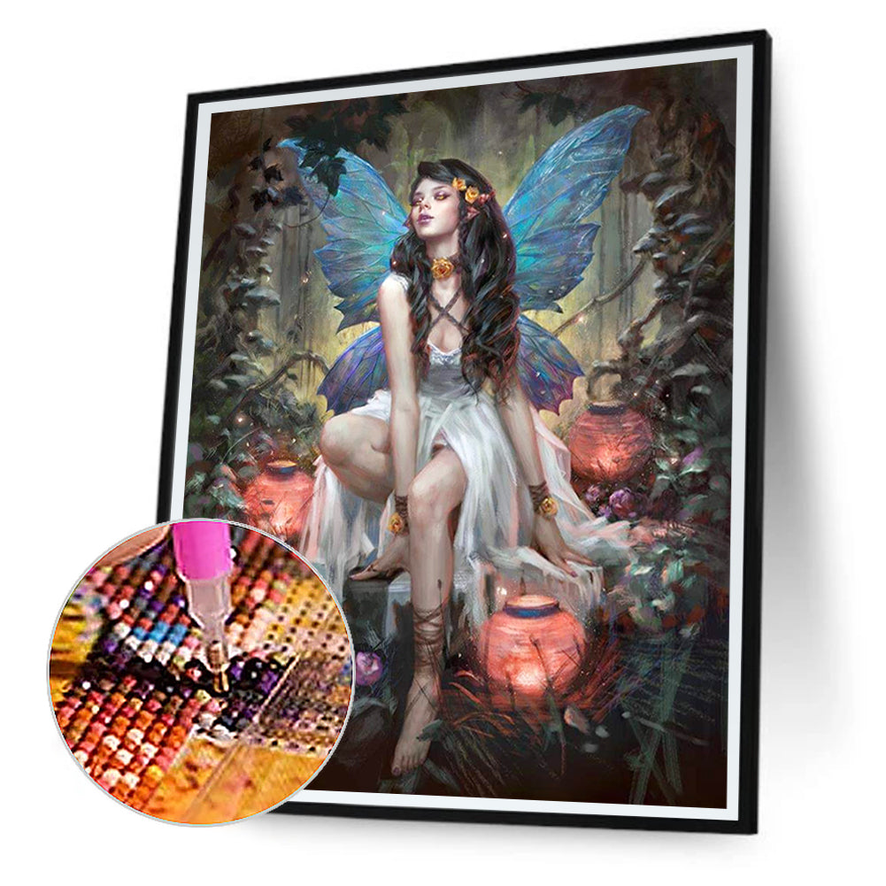 Fairy - Full Round Drill Diamond Painting 30*40CM