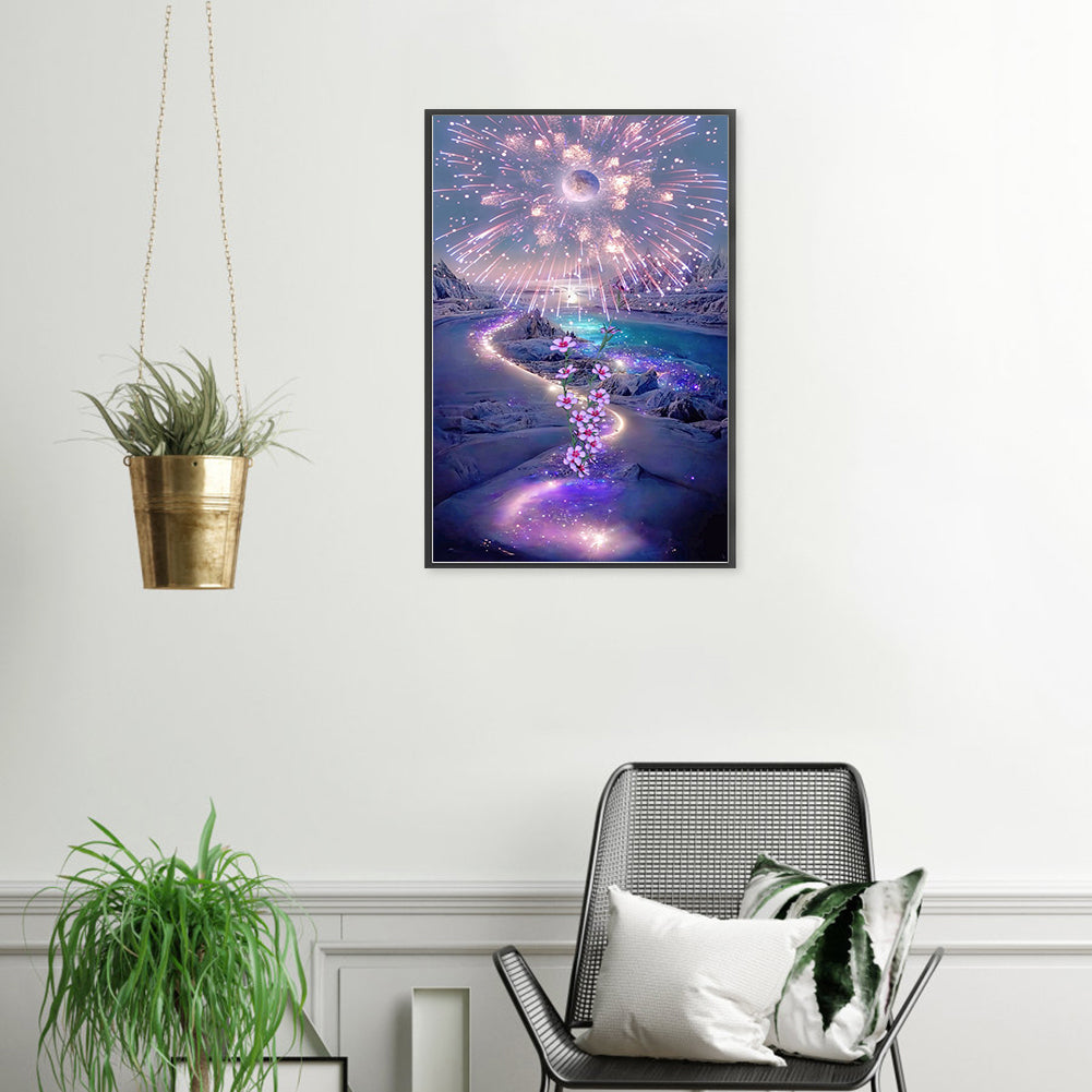 Purple Dream - Full Round Drill Diamond Painting 40*70CM