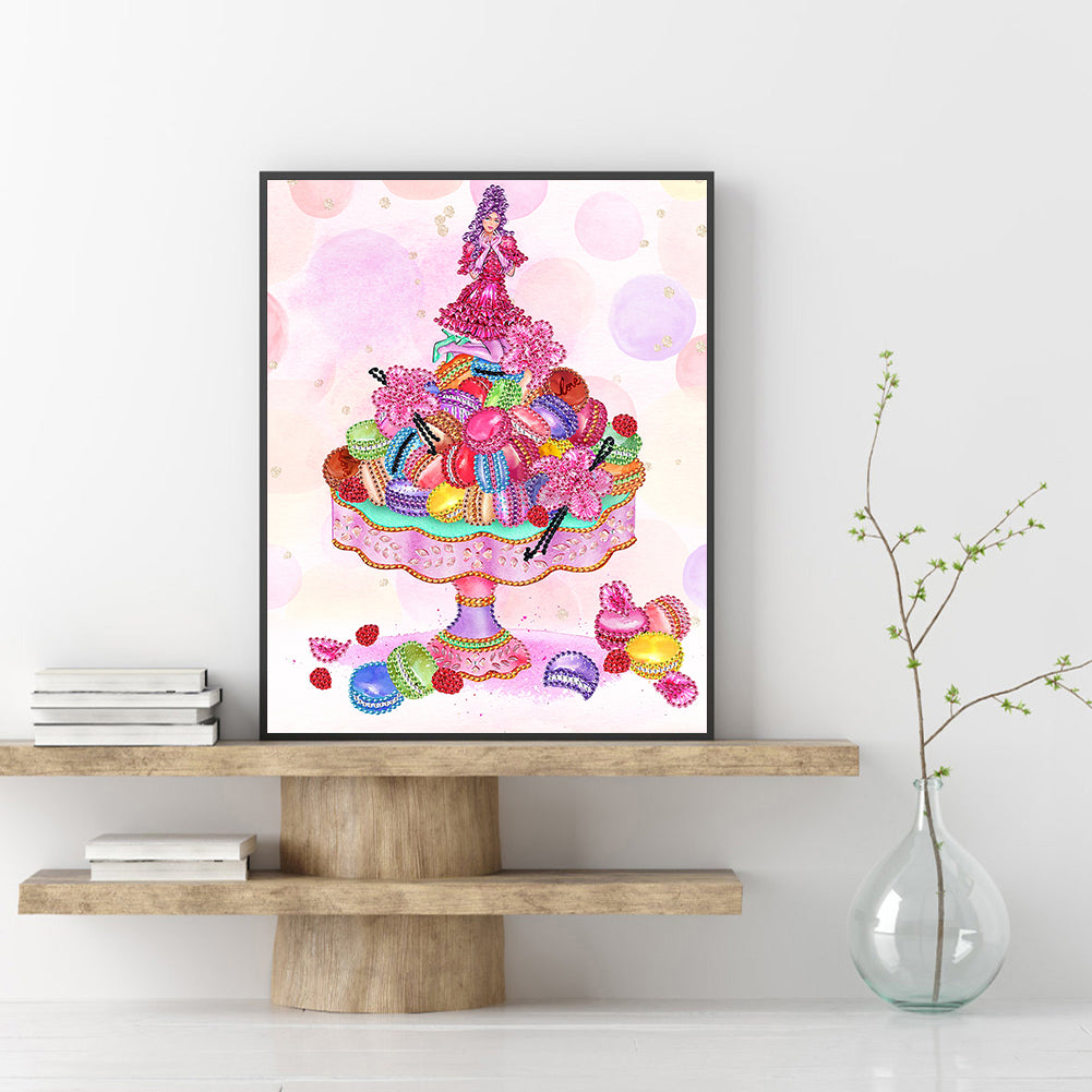 Macaron - Special Shaped Drill Diamond Painting 30*40CM