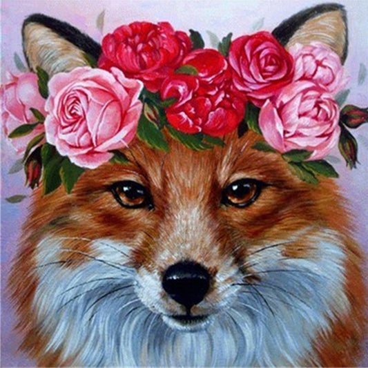 Garland Dog - Full Round Drill Diamond Painting 50*50CM