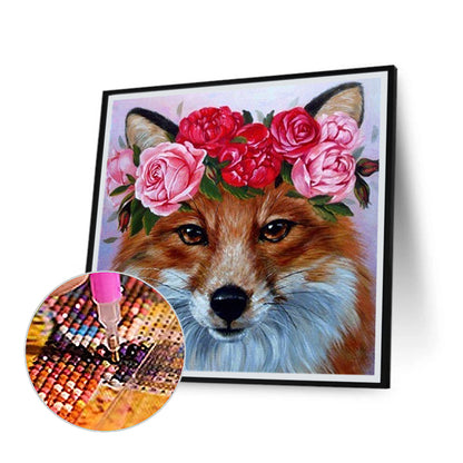 Garland Dog - Full Round Drill Diamond Painting 50*50CM
