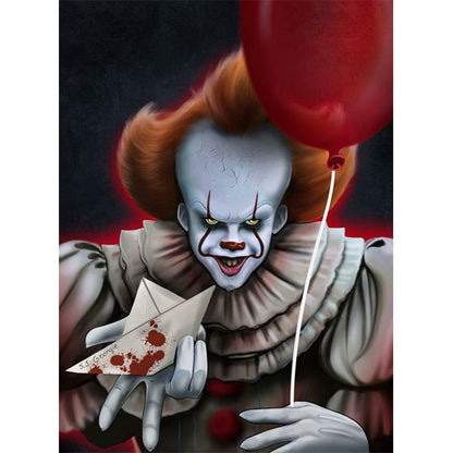 Clown - Full Square Drill Diamond Painting 30*40CM