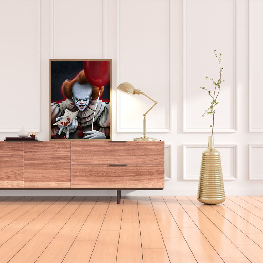 Clown - Full Square Drill Diamond Painting 30*40CM