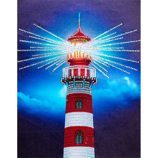 Lighthouse - Special Shaped Drill Diamond Painting 30*40CM