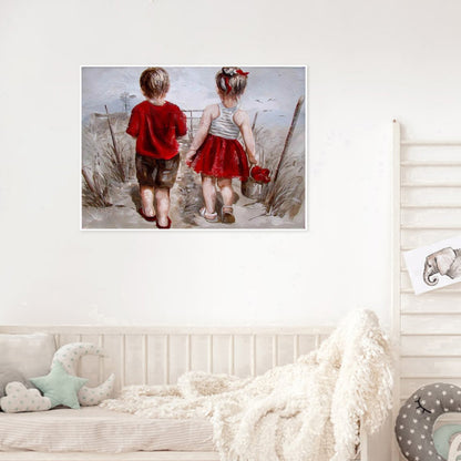 Play Children - Full Round Drill Diamond Painting 40*30CM