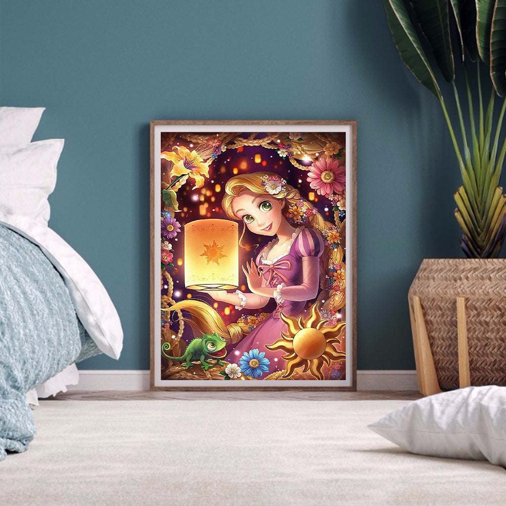Disney Rapunzel Rapunzel 40*50CM(Canvas) Full Round Drill Diamond Painting