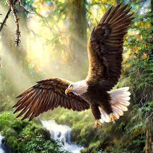 Eagle - Full Square Drill Diamond Painting 30*30CM