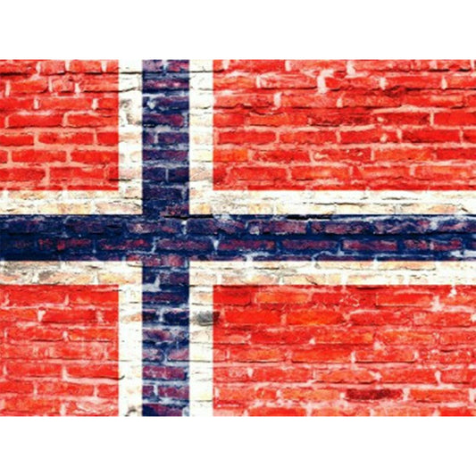 Flag 40*30CM(Canvas) Full Square Drill Diamond Painting